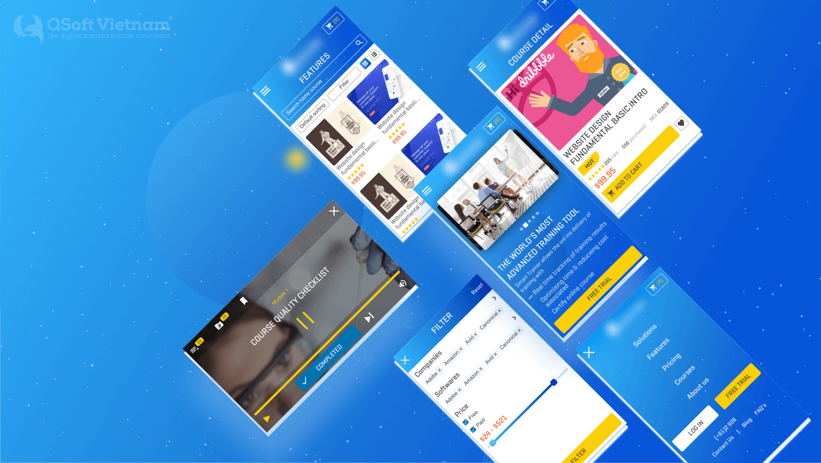 Developing a Comprehensive Corporate E-Learning Management System | Vietnam-Based Tech Team Ramp-Up